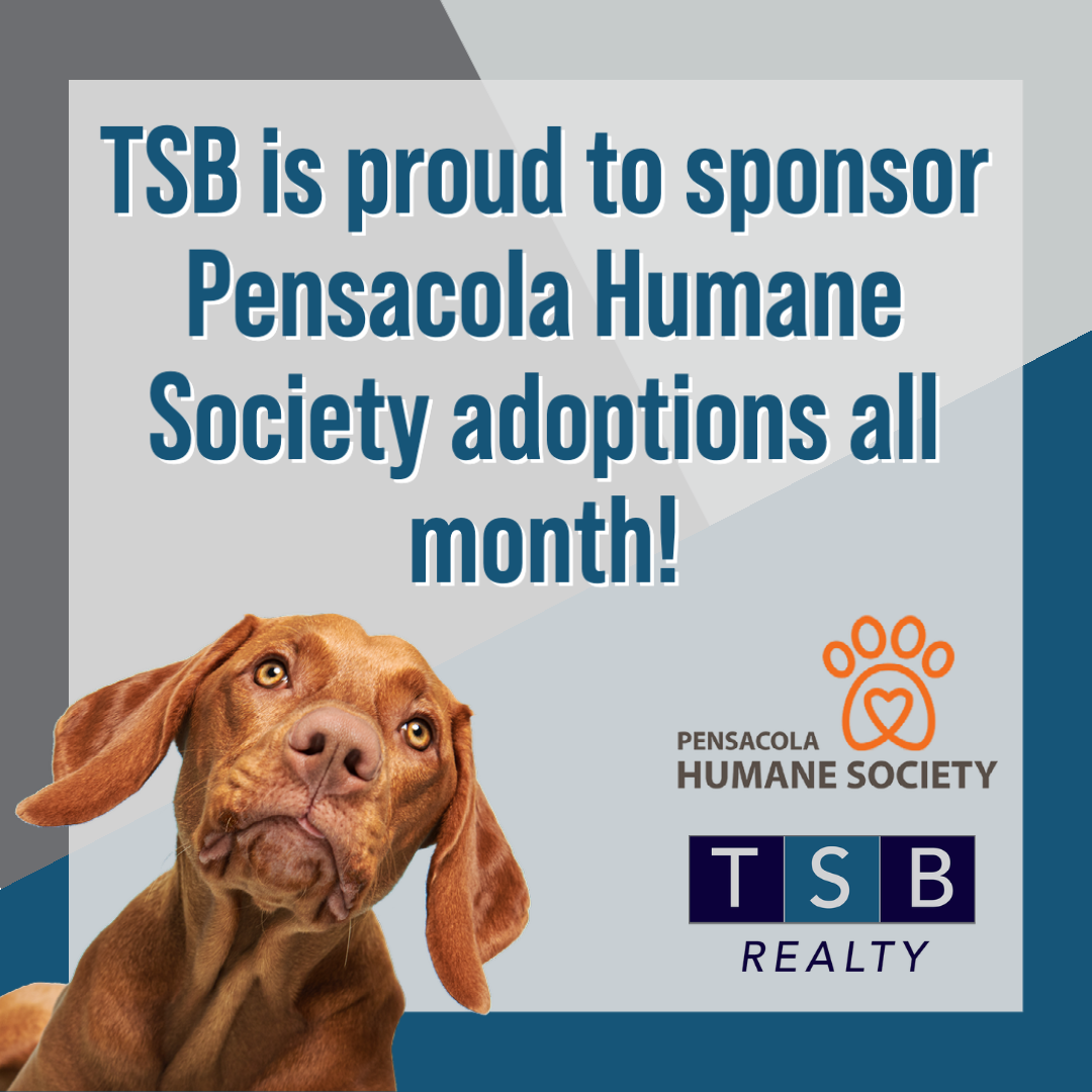 Team Sandy Blanton is proud to sponsor Pensacola Humane Society